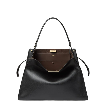 MAYFEYR - Fendi - Large Leather And Suede Bag - 8BN369AWPF