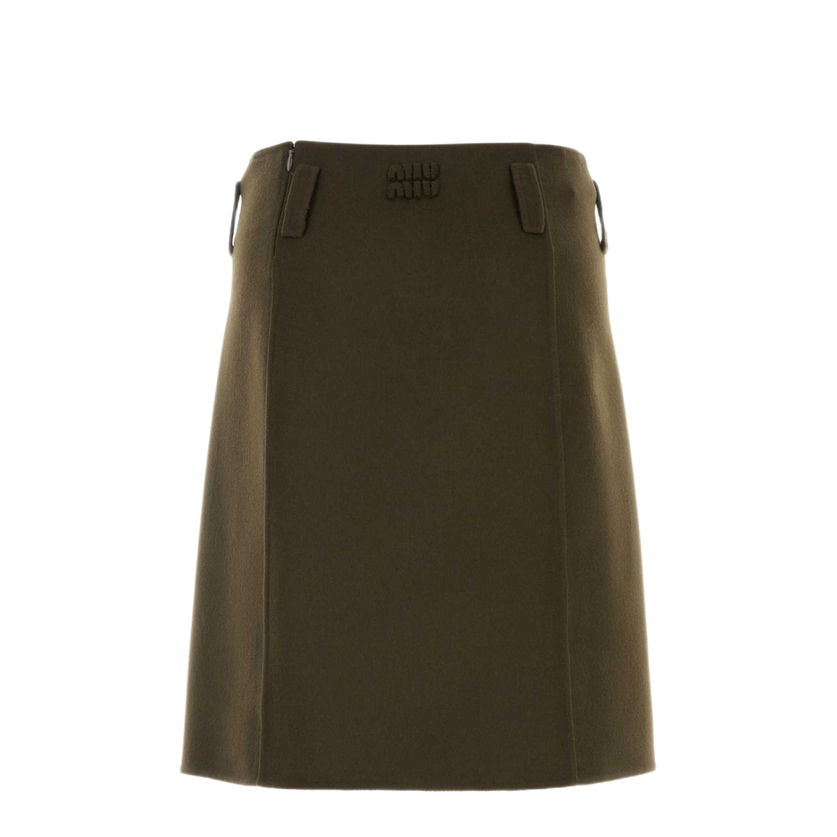 MAYFEYR - Miu Miu - Brown Wool Blend Skirt - MG2751SOOO15Q8F0334