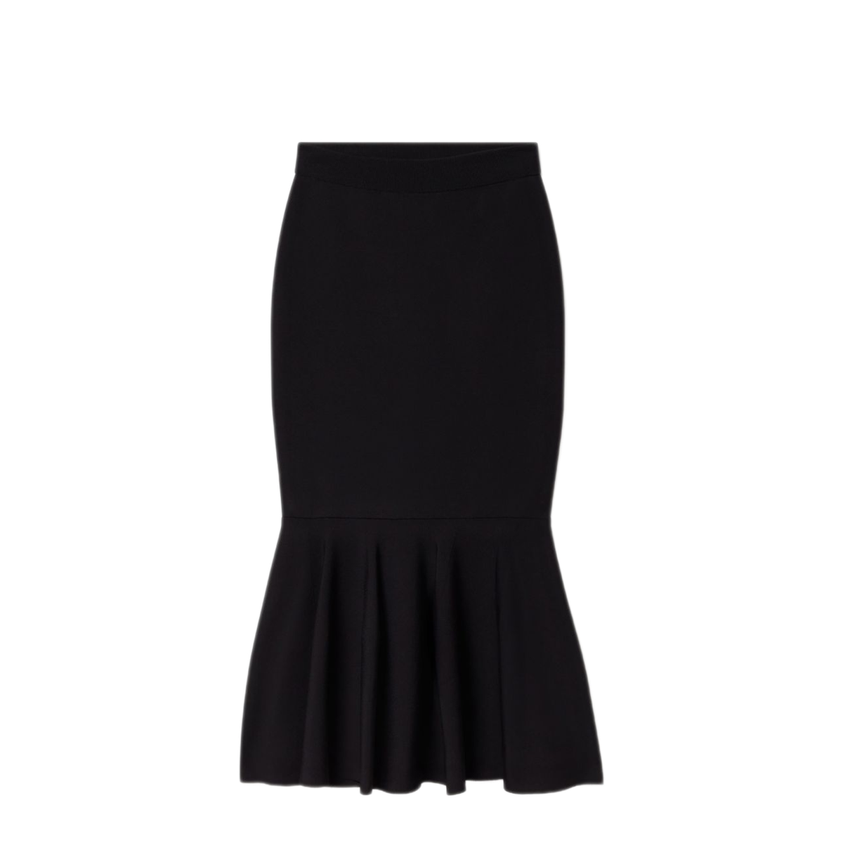 MAYFEYR - Stella Mccartney - Black Flared Midi Skirt - 6K13023S26621000