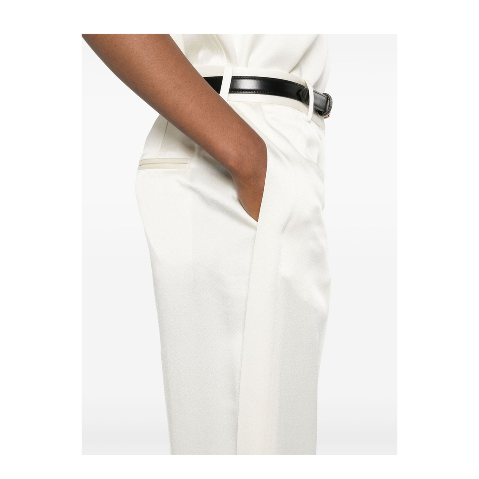 Cuff-slit Trousers