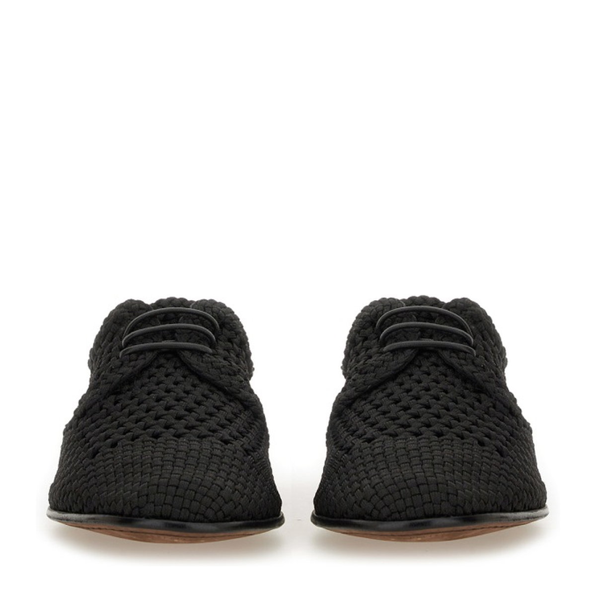 Woven Fabric Derby Shoe