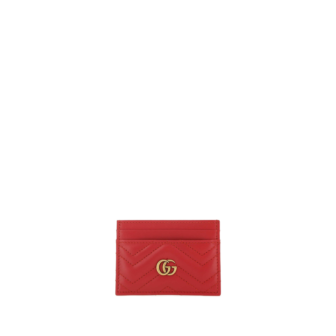 GG Marmont Cardholder, Gold Hardware