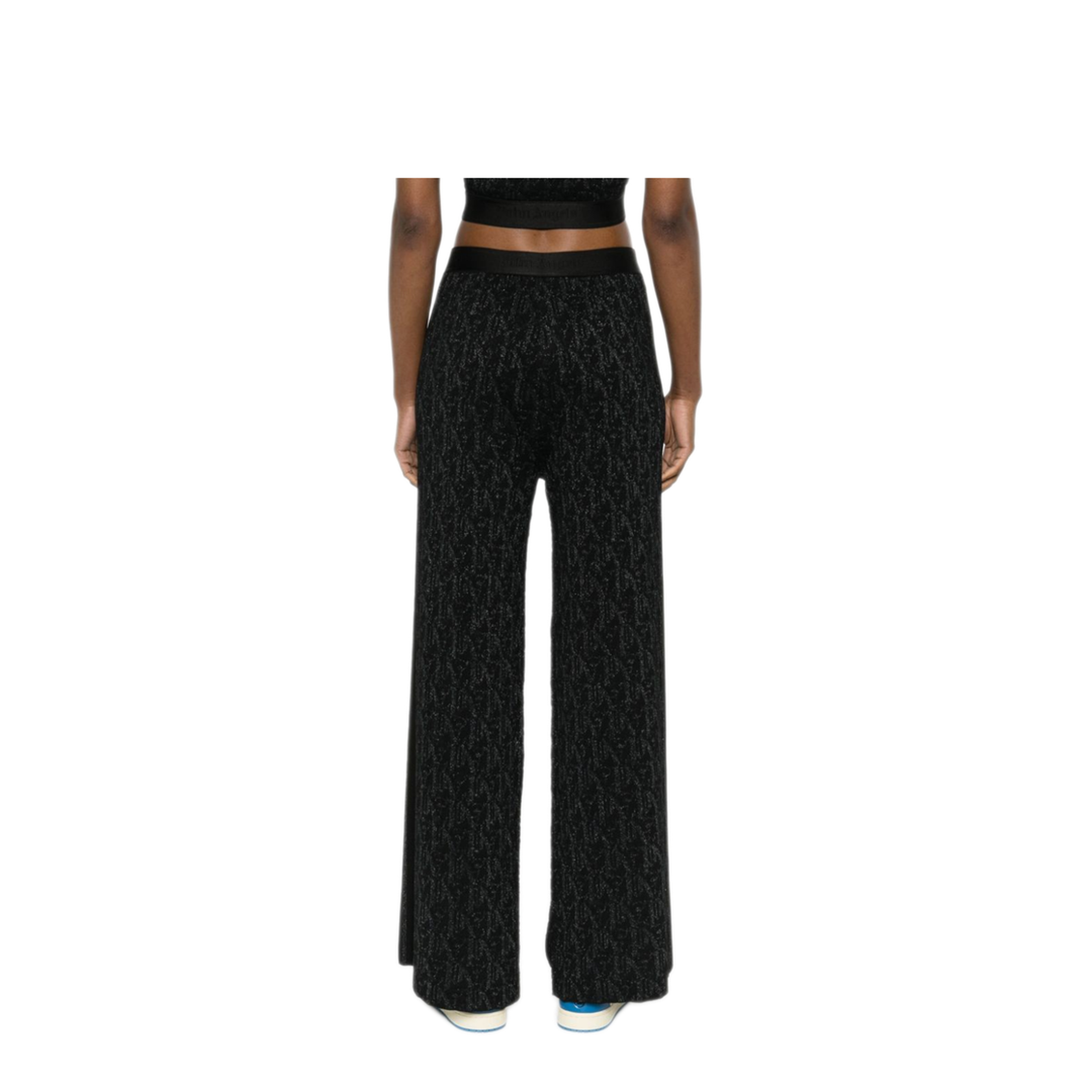 MAYFEYR - Palm Angels - Knitted Flared Trousers - PWHG027R24KNI0011010