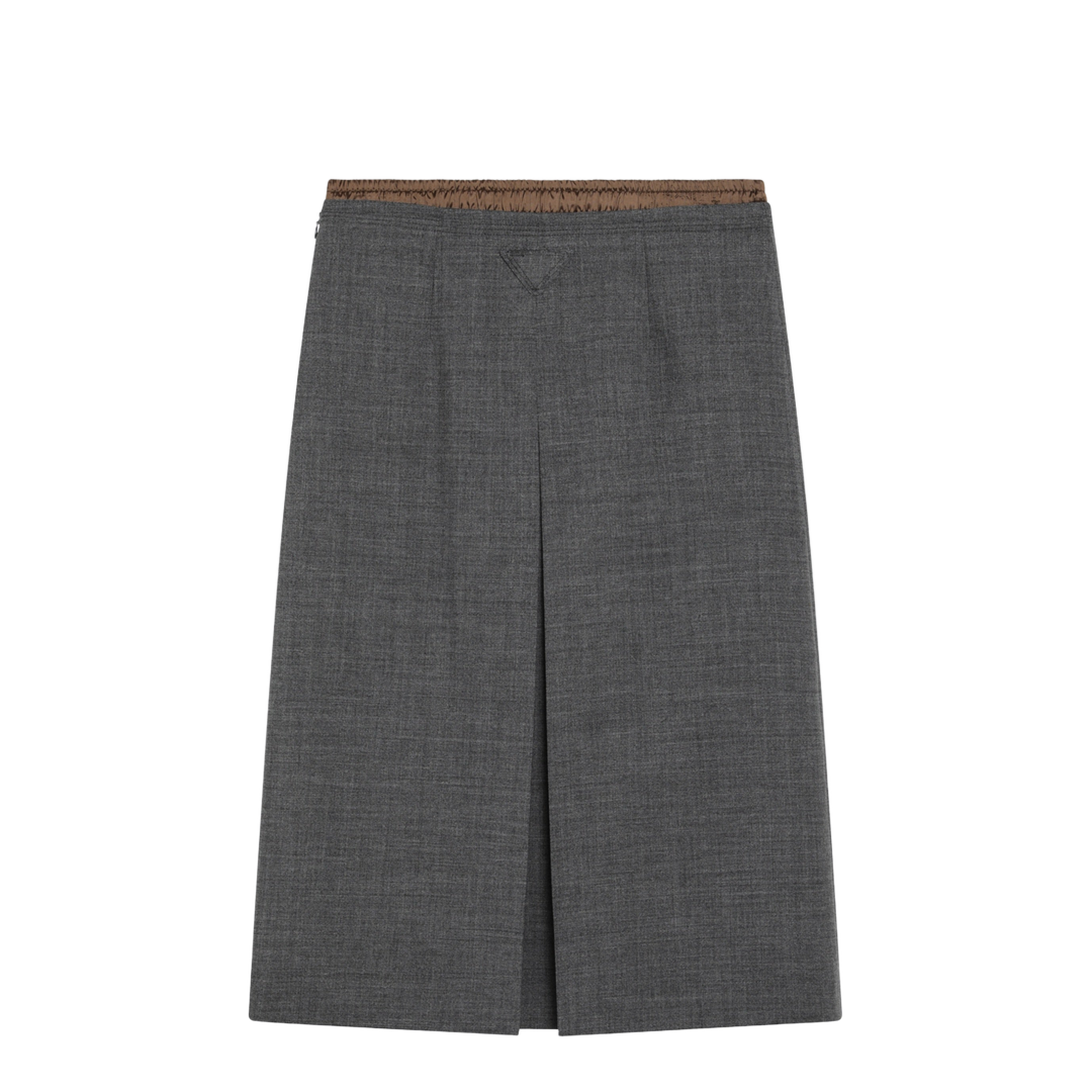 MAYFEYR - Prada - Slate Grey Wool Skirt - P10A8OOO6011F0480