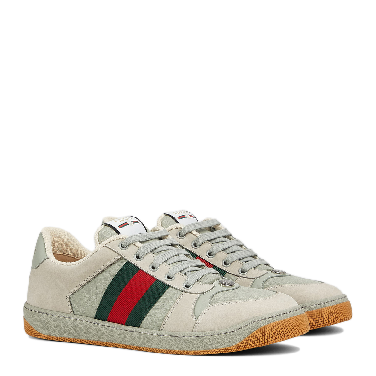 MAYFEYR - Gucci - Sneakers With Grey Gg Fabric - 576223FAD941741