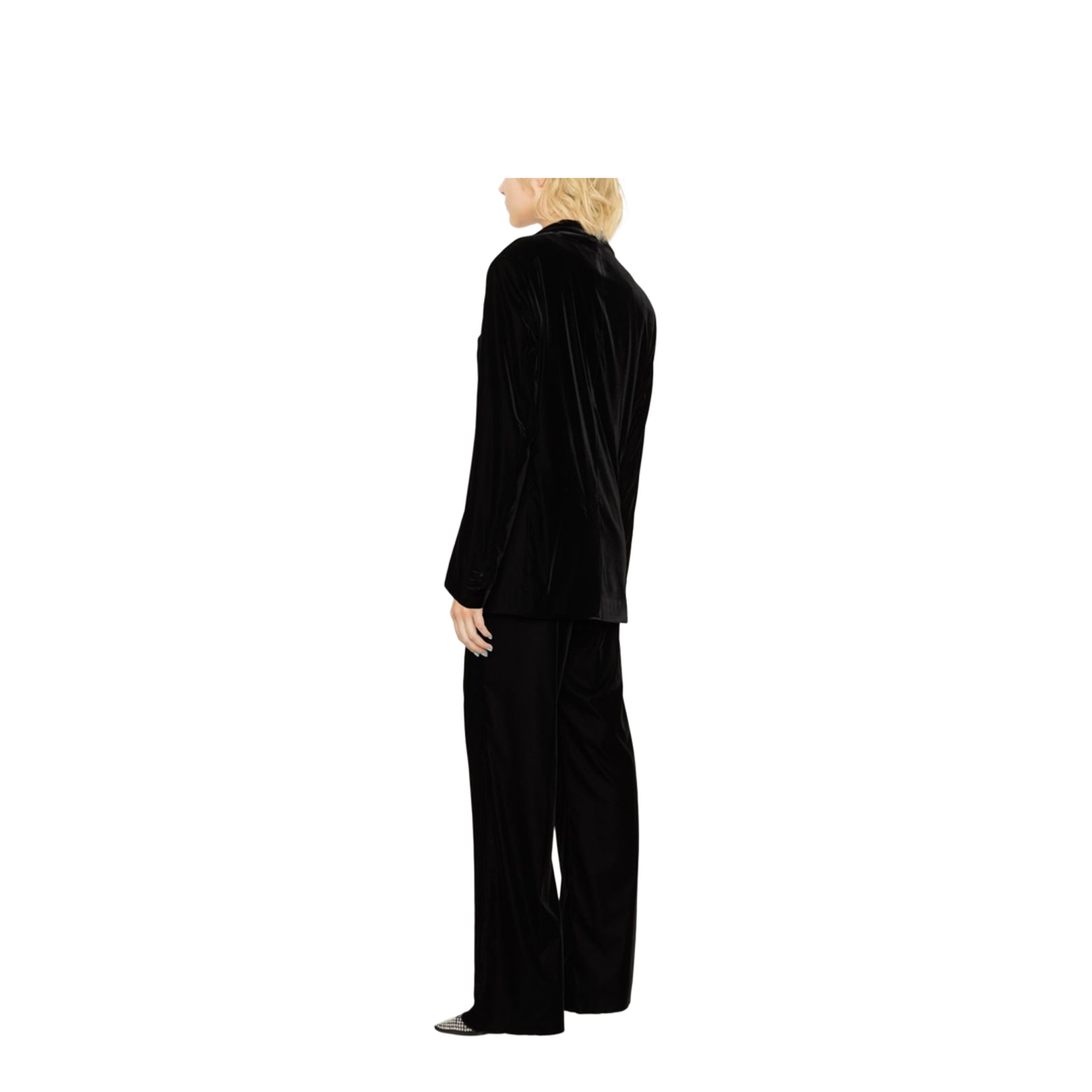 Single-breasted Blazer - Black