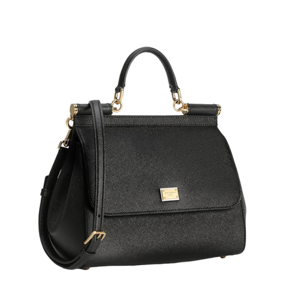 Large Sicily Handbag in Black