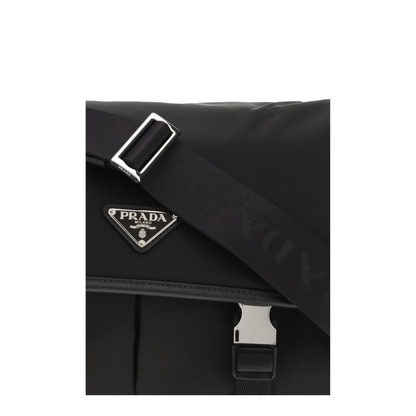 MAYFEYR - Prada - Re-Nylon And Saffiano Shoulder Bag - 2VD769VXLO2DMH