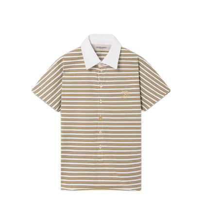 MAYFEYR - Golden Goose - Striped Jersey Polo Shirt - GWP02189P00239012364