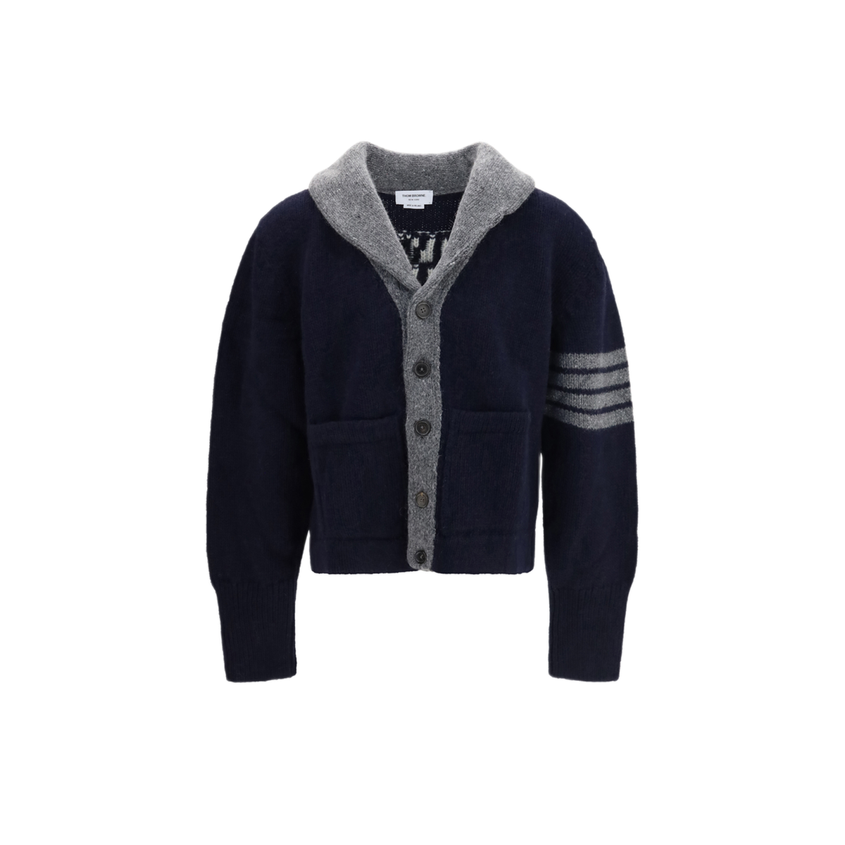 Jersey Collar Cardigan