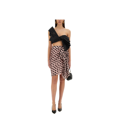 MAYFEYR - NINA RICCI - Skirt With Asymmetrical Bow Detail - 25PCJU022SE1404I2440