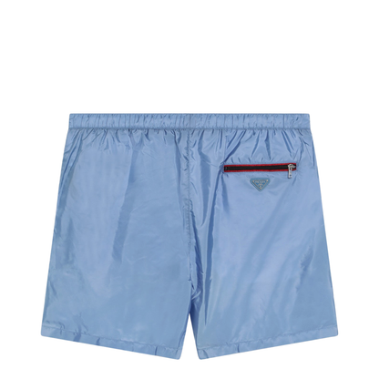 Light Blue Re-Nylon Swim Shorts