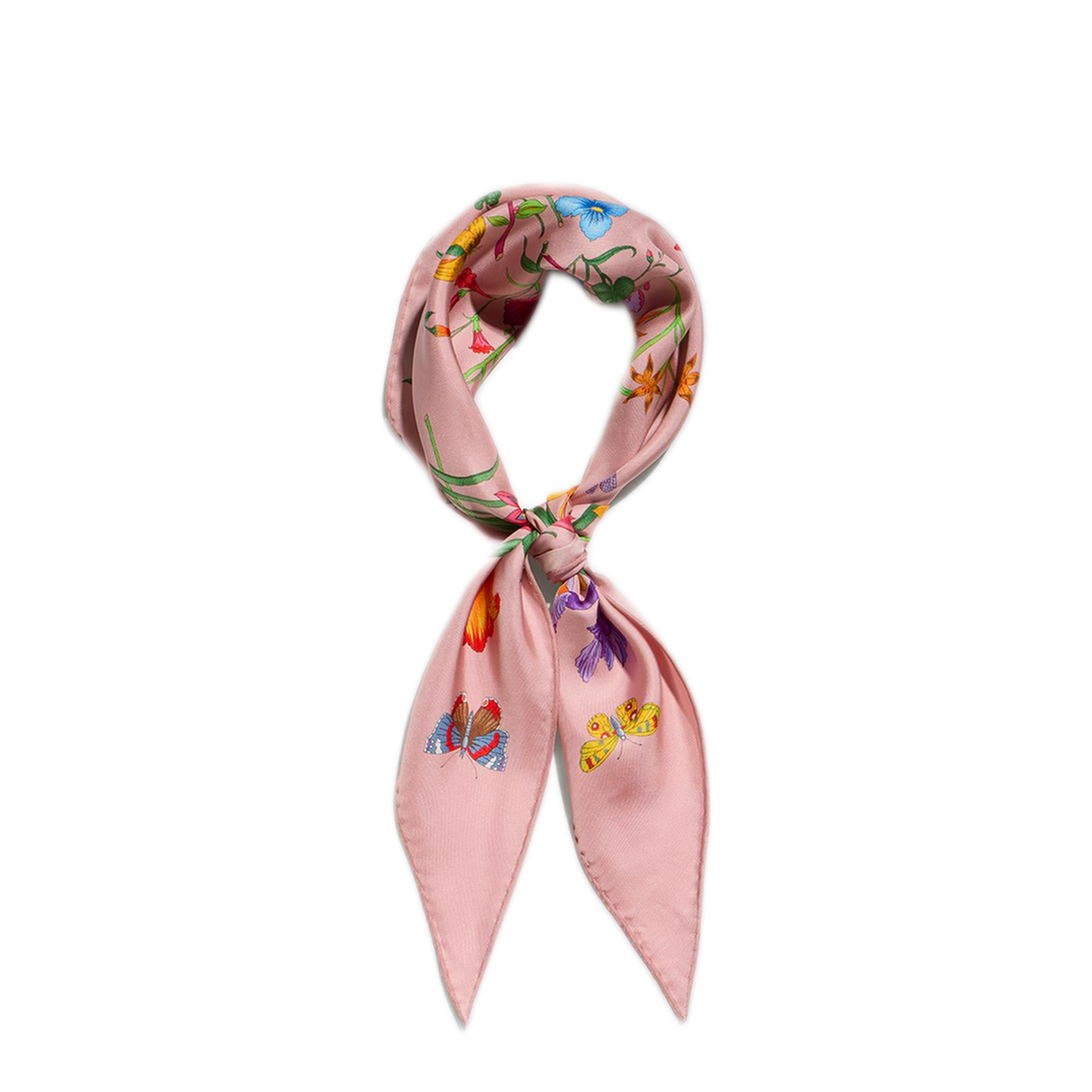 MAYFEYR - Gucci - Printed Silk Twill Diamond Scarf - A000283G0015472
