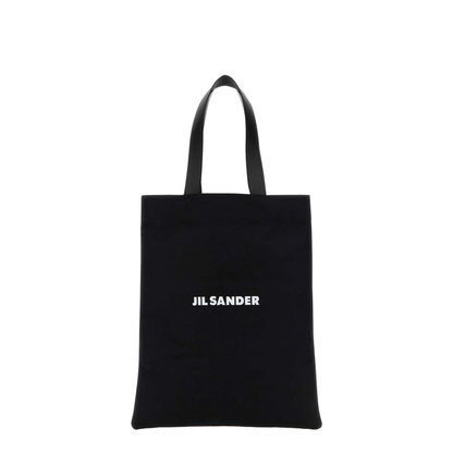 Luxury Tote Bag with Calf Leather Detail