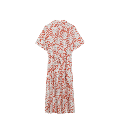 Floral Print Shirt Dress