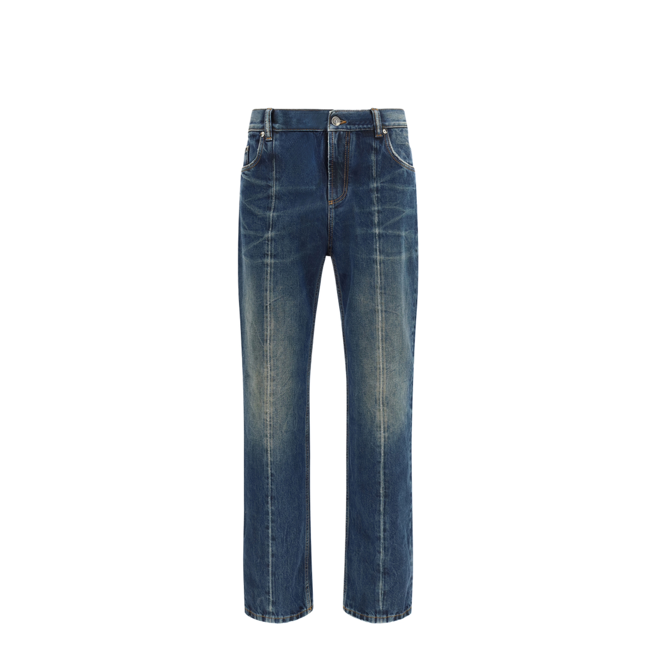 MAYFEYR - Versace - Distressed Straight-Leg Jeans - 10244731A17707