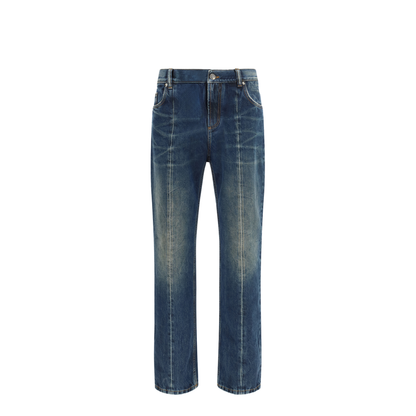 MAYFEYR - Versace - Distressed Straight-Leg Jeans - 10244731A17707