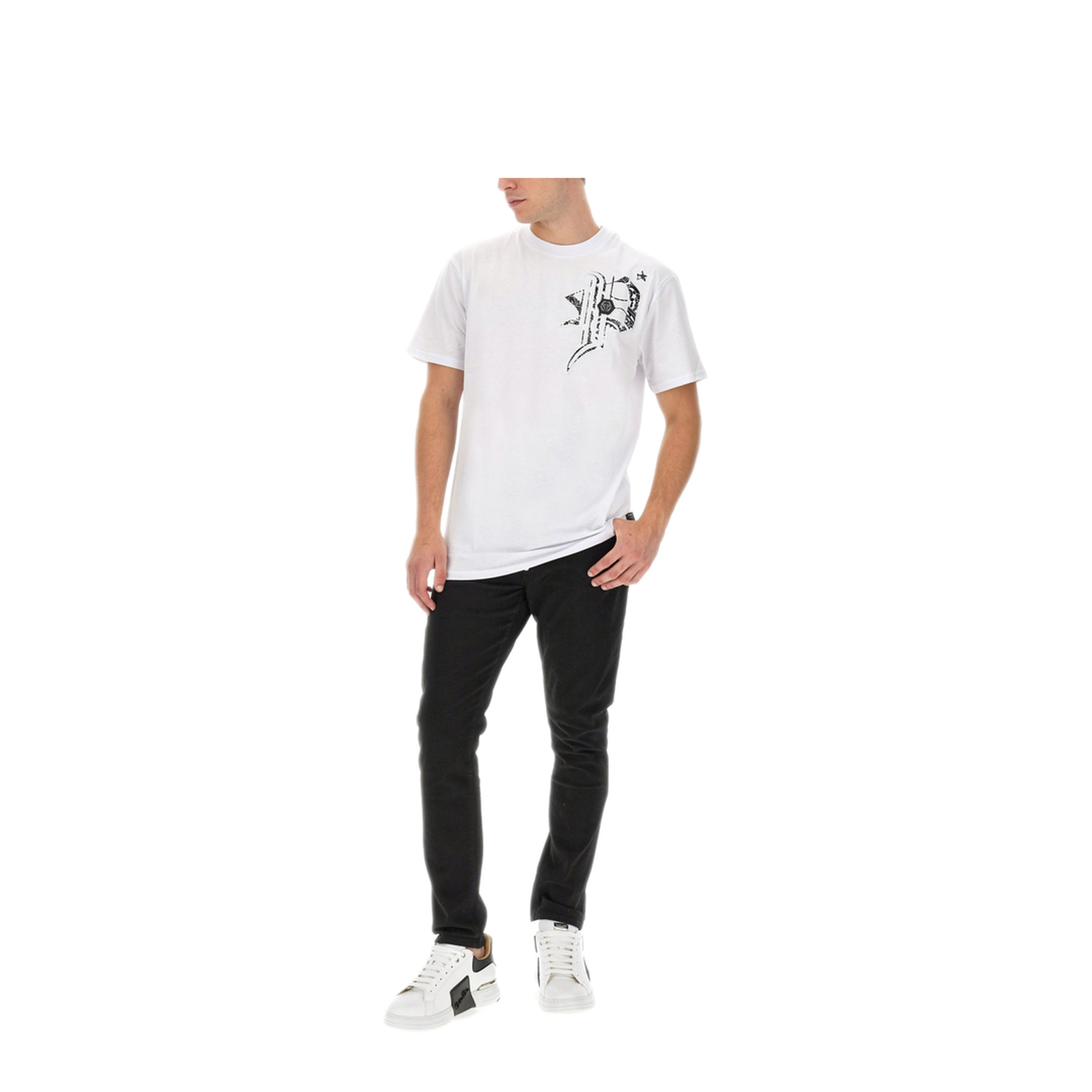 MAYFEYR - PHILIPP PLEIN - T Shirt With Logo - MTK6398PJY002N01
