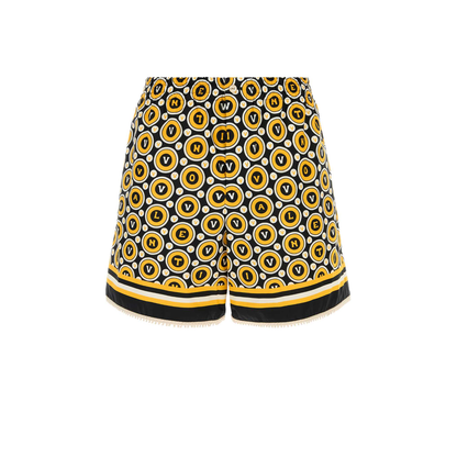 Printed Poplin Bermuda Shorts