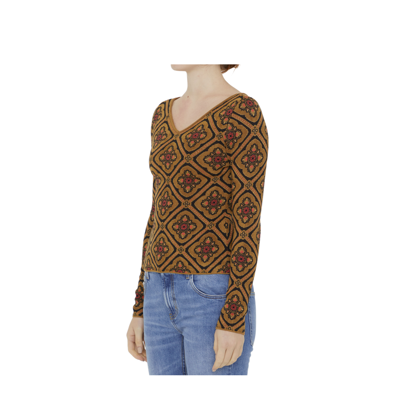 Jacquard Fabric Jumper