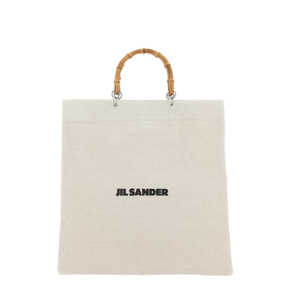 Sand Canvas Handbag