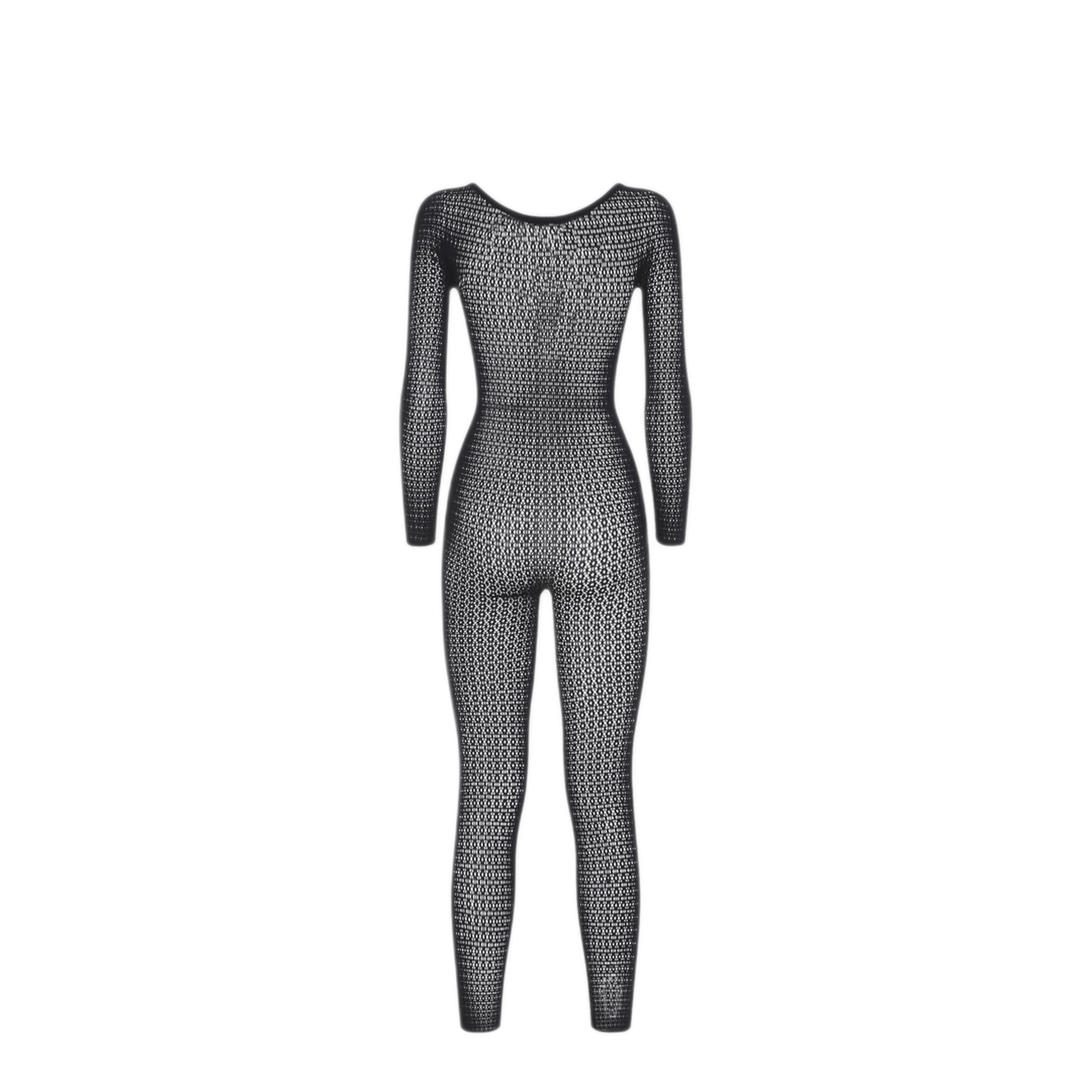 MAYFEYR - Wolford - Black Daisy Net Catsuit - 534617005