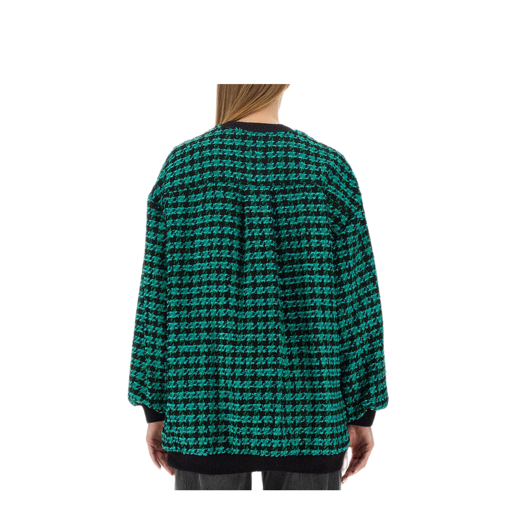 MAYFEYR - MSGM - Houndstooth Tweed Jacket - 3541MDH0423760436