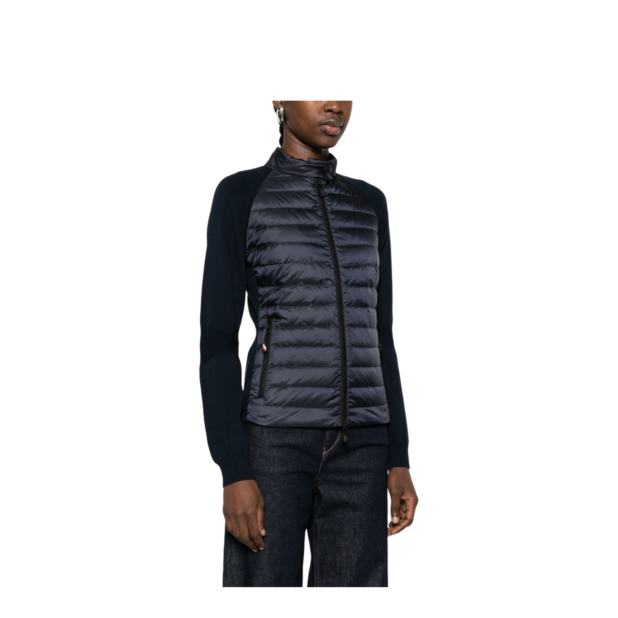 Navy Blue Knit Cardigan