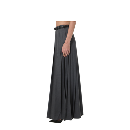 MAYFEYR - Self Portrait - Pleated Maxi Skirt - PF26137XSKGR
