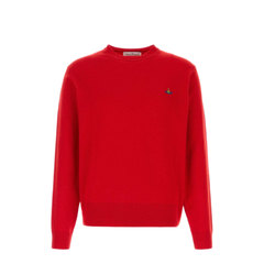 Alex Roundneck Red Sweater