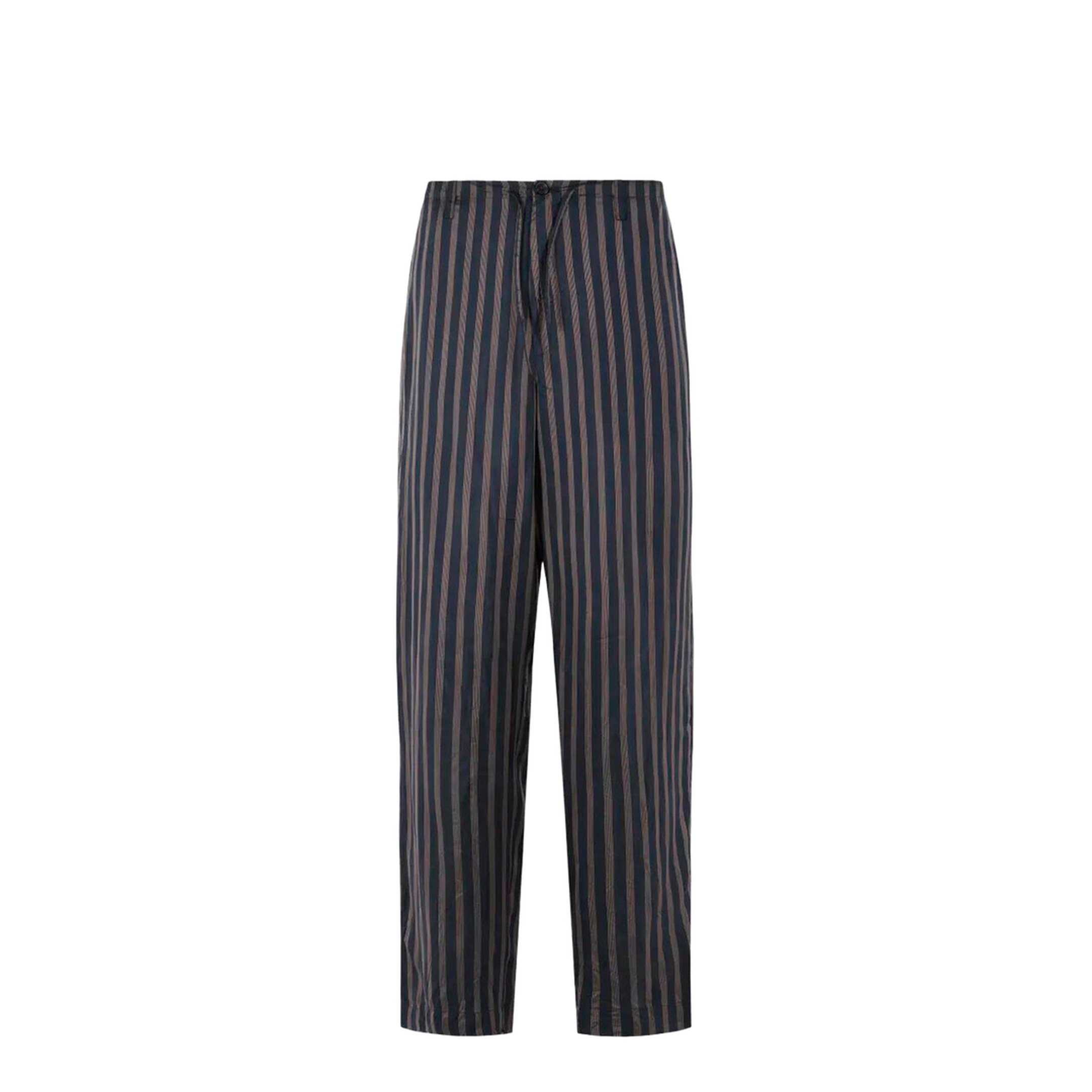 MAYFEYR - Dries Van Noten - Penny Striped Cupro Trousers - 0209063276