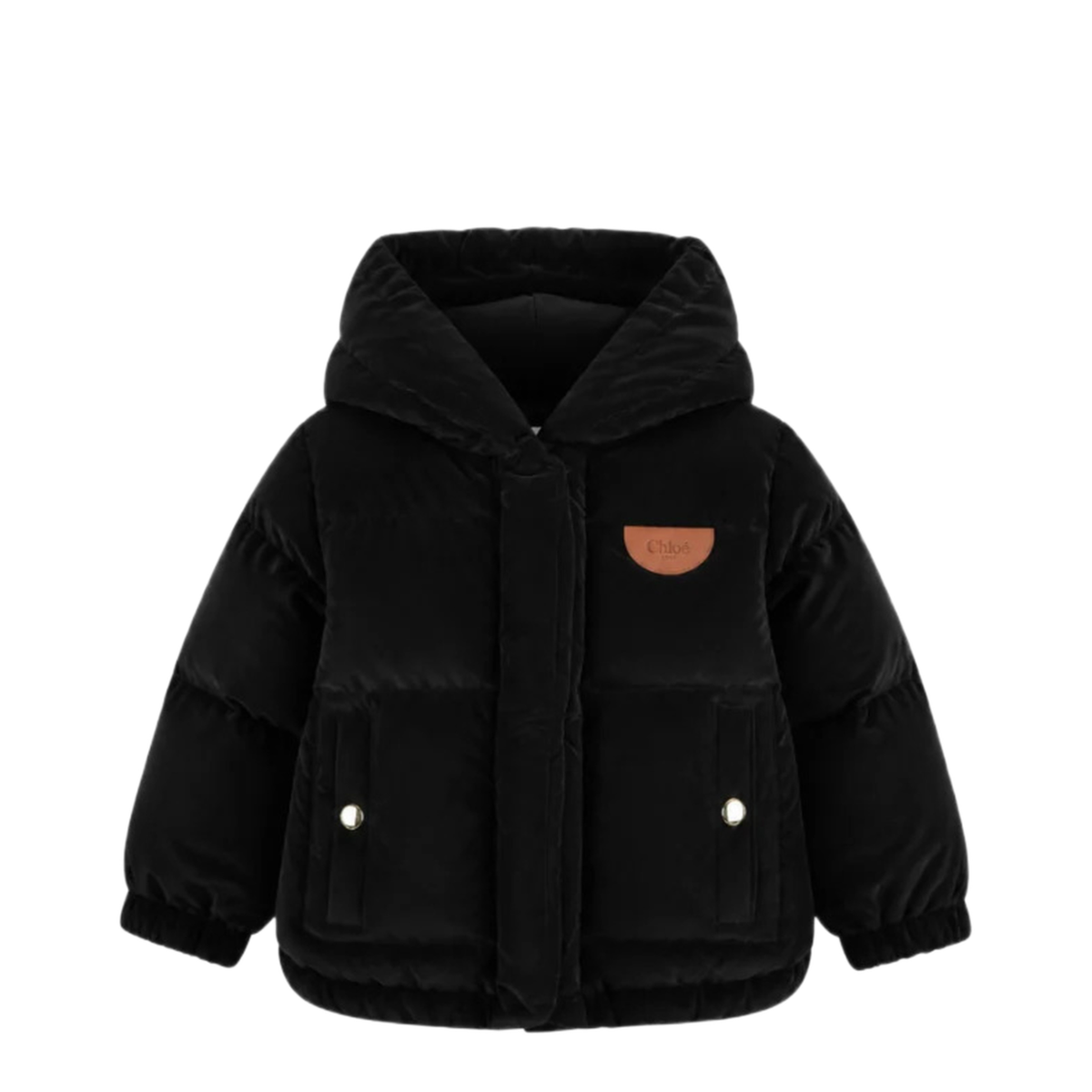 Logo Patch Padded Jacket