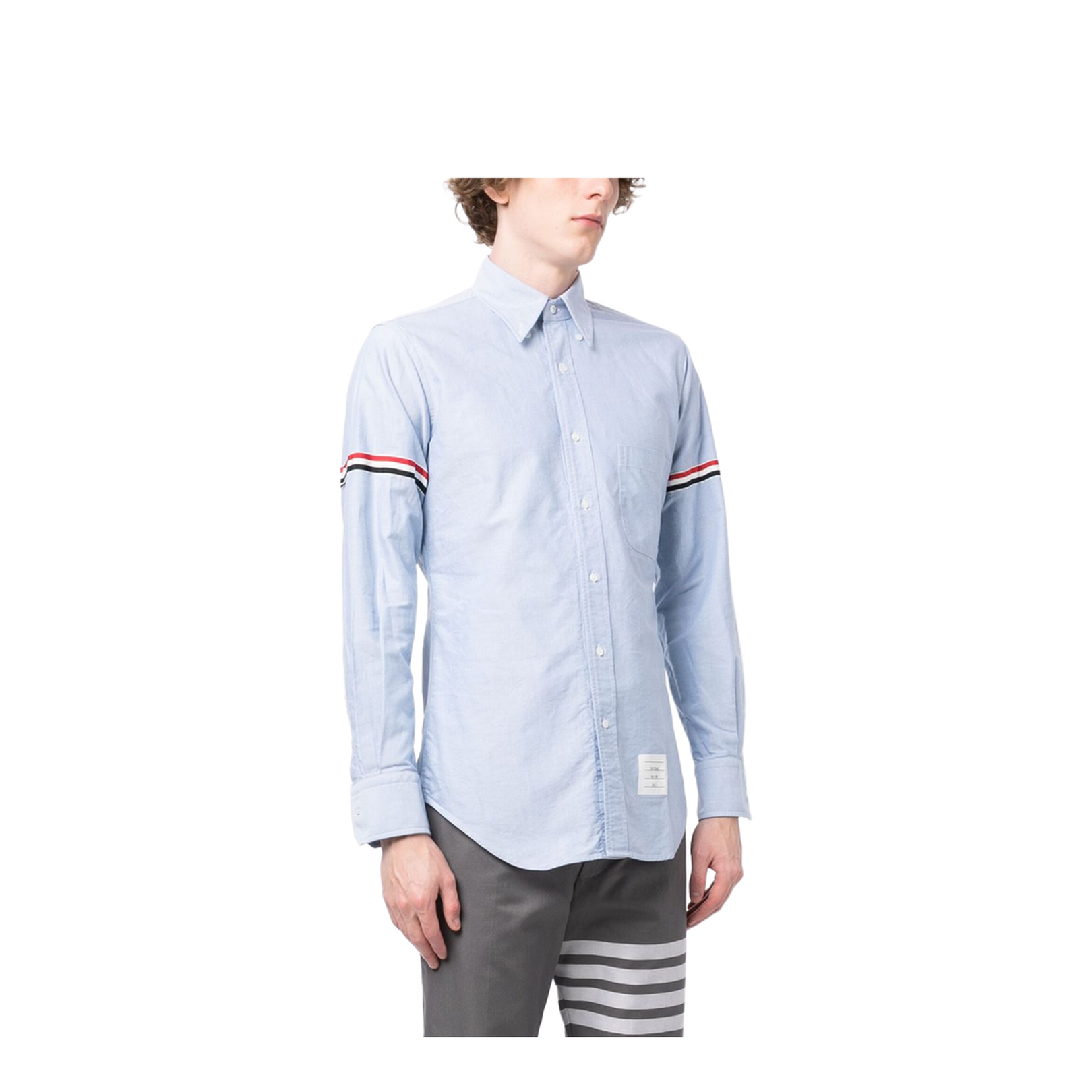 Oxford Classic Armband Shirt - Light Blue