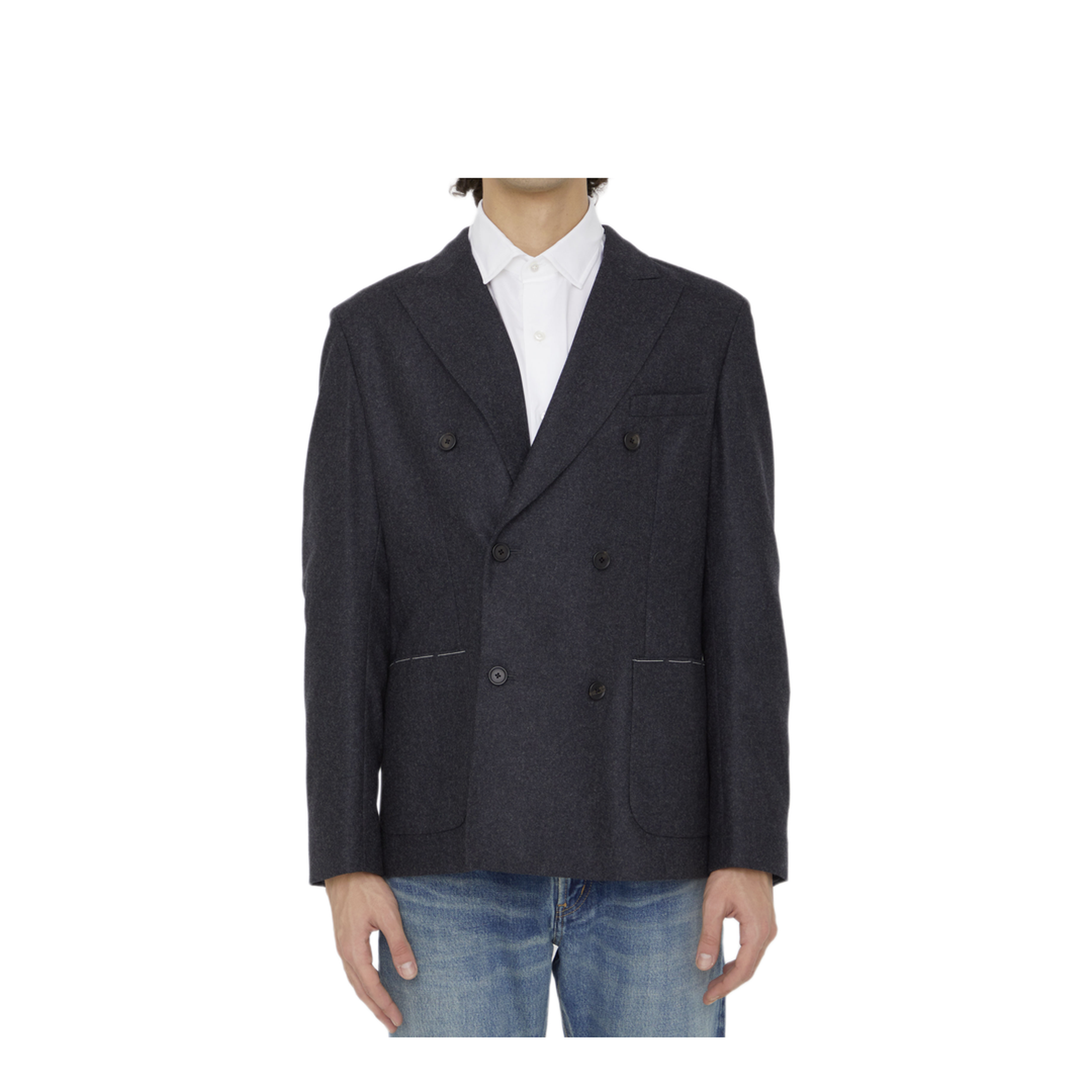 MAYFEYR - Tonello - Anthracite Flannel Jacket - L6GW0506465U901