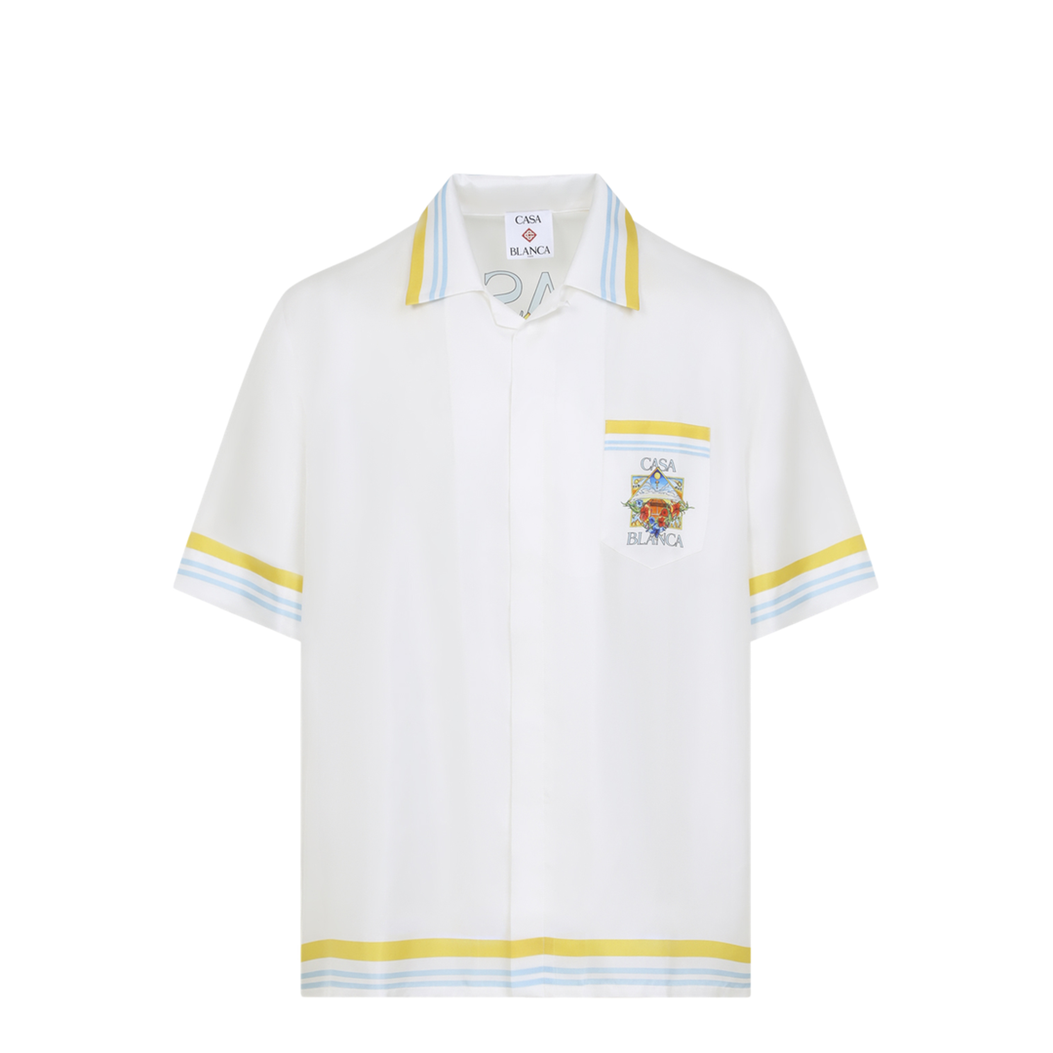 MAYFEYR - Casablanca - Flower Court Icon Shirt - MSS26SH00304