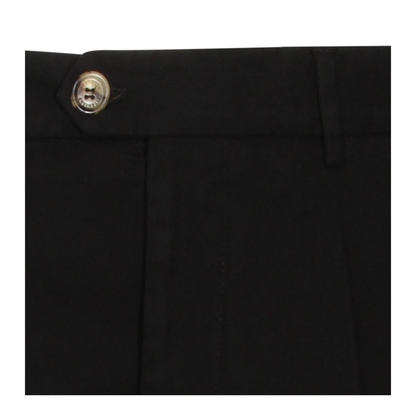 Black Cotton Pants