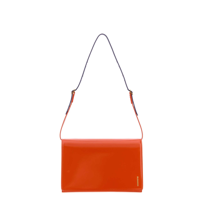 MAYFEYR - Jil Sander - Orange Leather Small File Shoulder Bag - J08ZH0100P9054825