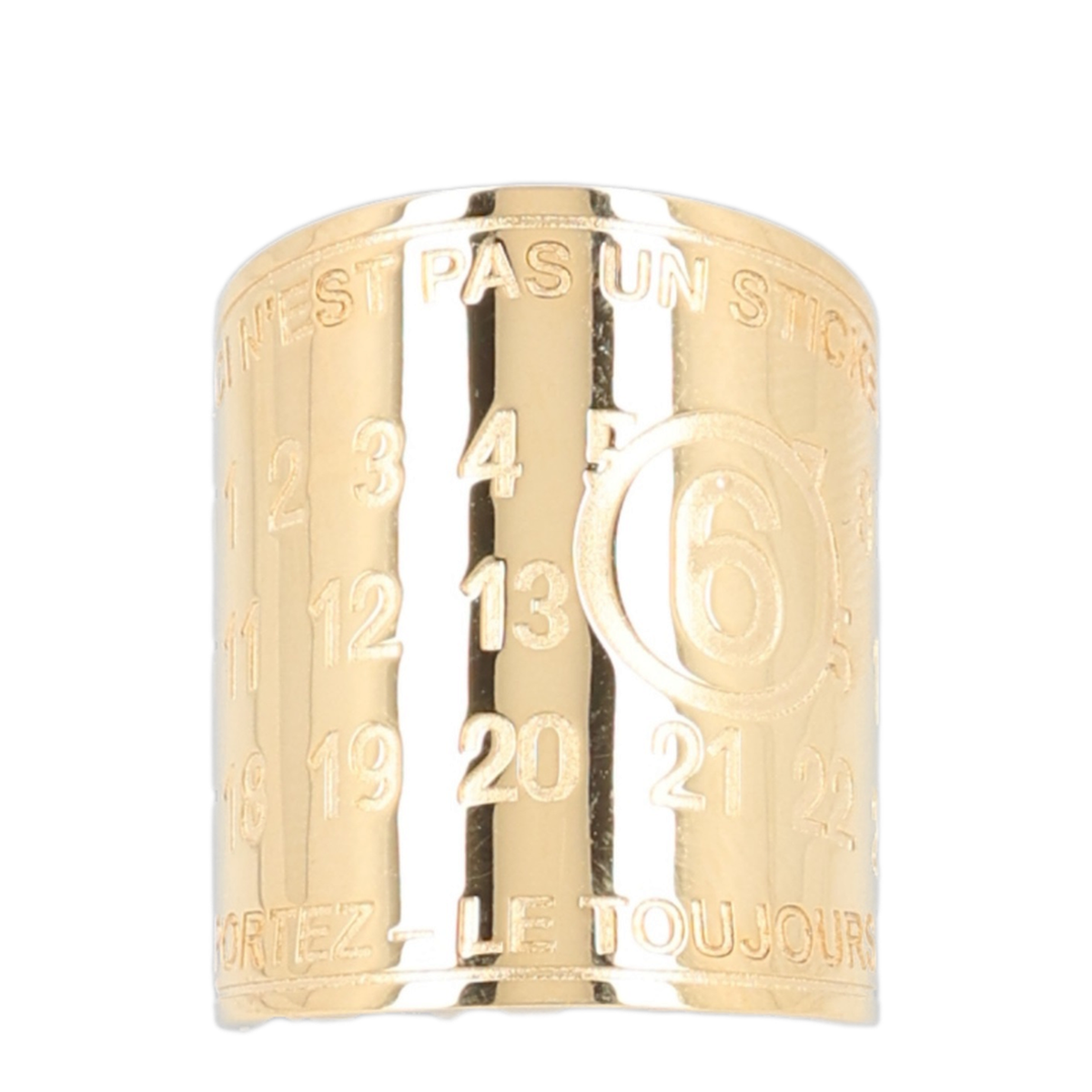 MAYFEYR - Mm6 Maison Margiela - Logo Ring - SM6UQ0123P9220HB655