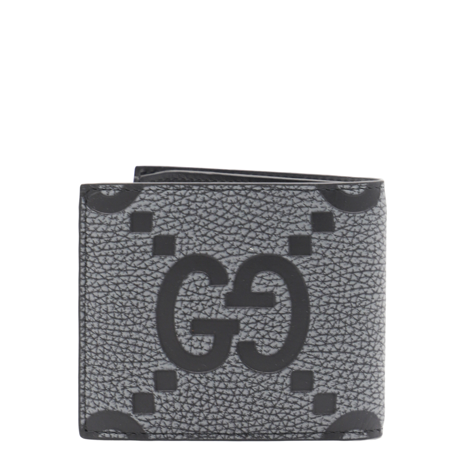 Maxi Leather GG Bi-Fold Wallet - Black