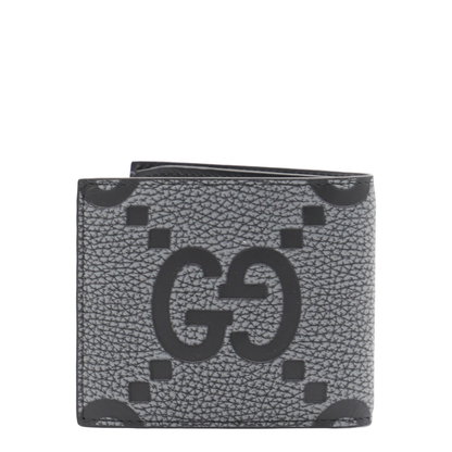 Maxi Leather GG Bi-Fold Wallet - Black