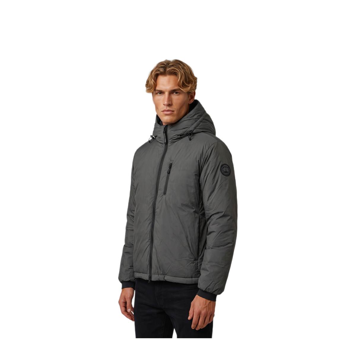 MAYFEYR - Canada Goose - Lodge Jacket With Hood Grey - 5078MT9127