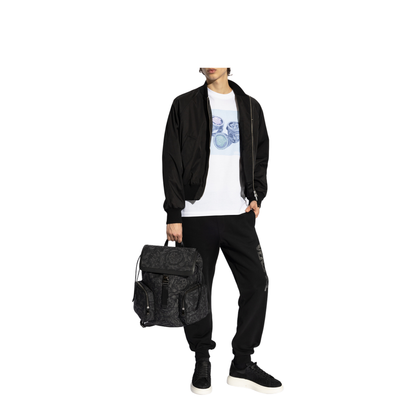 T-shirt with colorful print