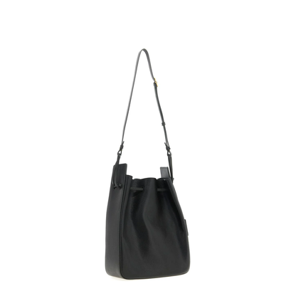 Large Leather Bucket Bag