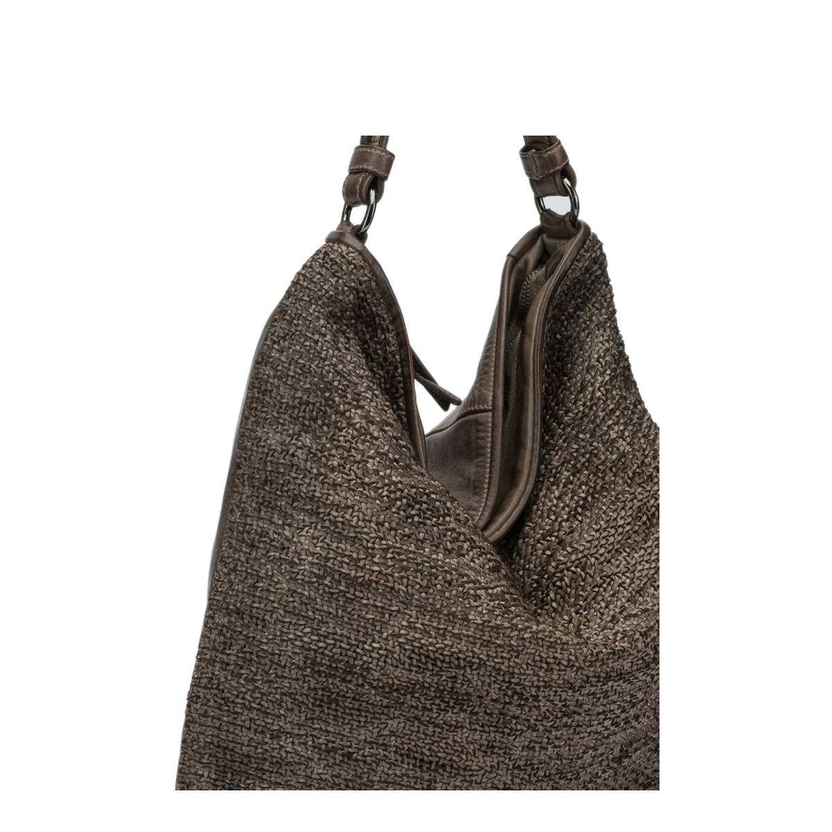 MAYFEYR - Reptile's House - Shoulder Bag Brown Leather - H811WAVEDARKCORDA