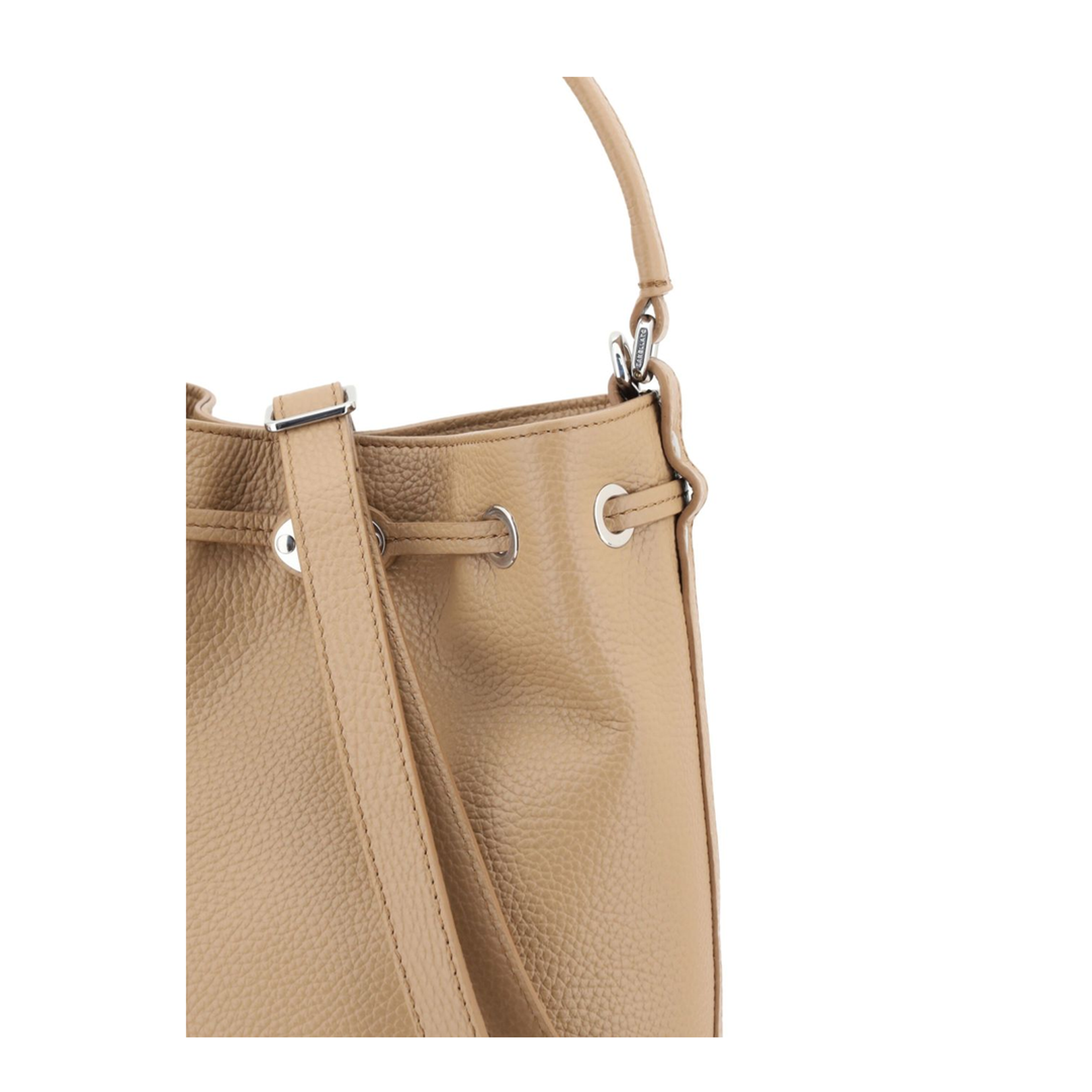 Small Leather Bucket Bag