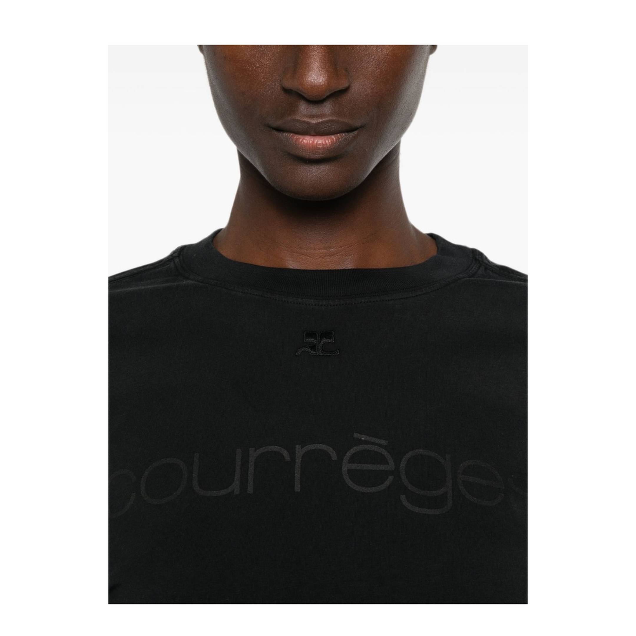 MAYFEYR - Courreges - T-Shirts And Polos Grey - 326JTS275JS0305B126