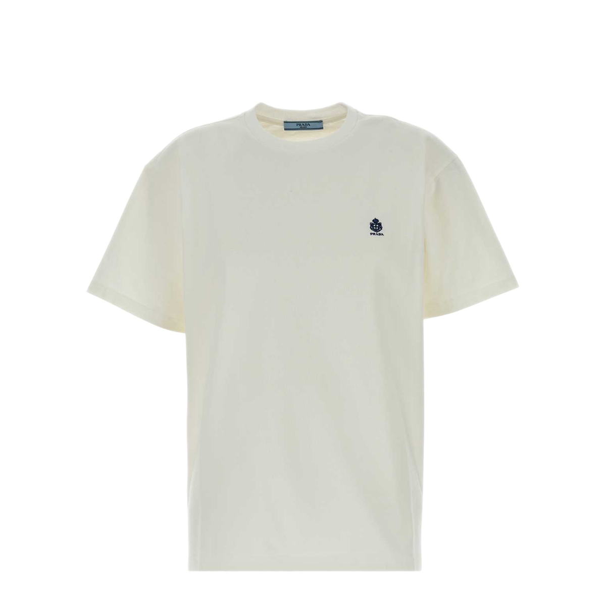 MAYFEYR - Prada - White Cotton T Shirt - 3578BRSOOO19Z8F0009