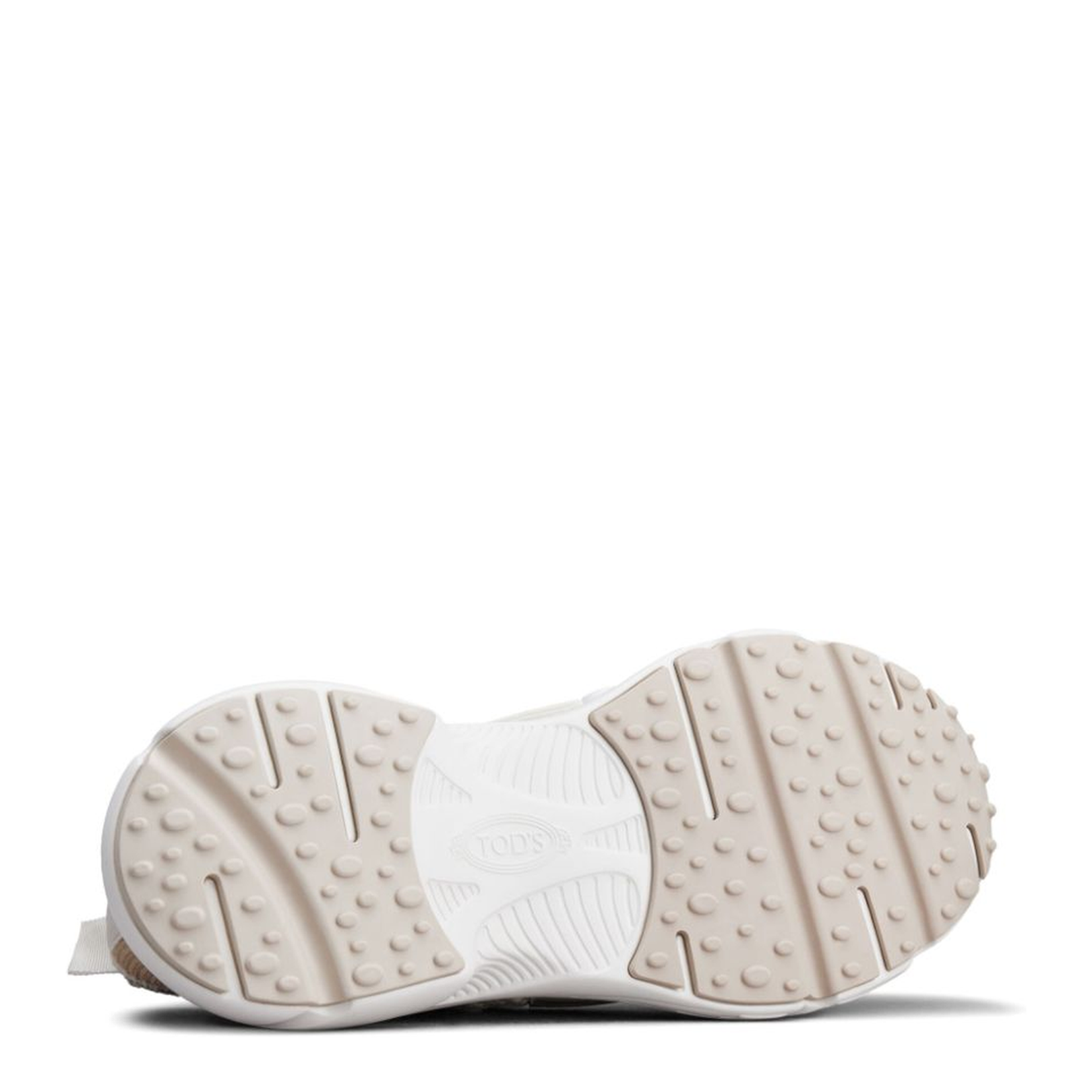 Beige Knitted Sneakers
