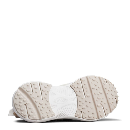 Beige Knitted Sneakers