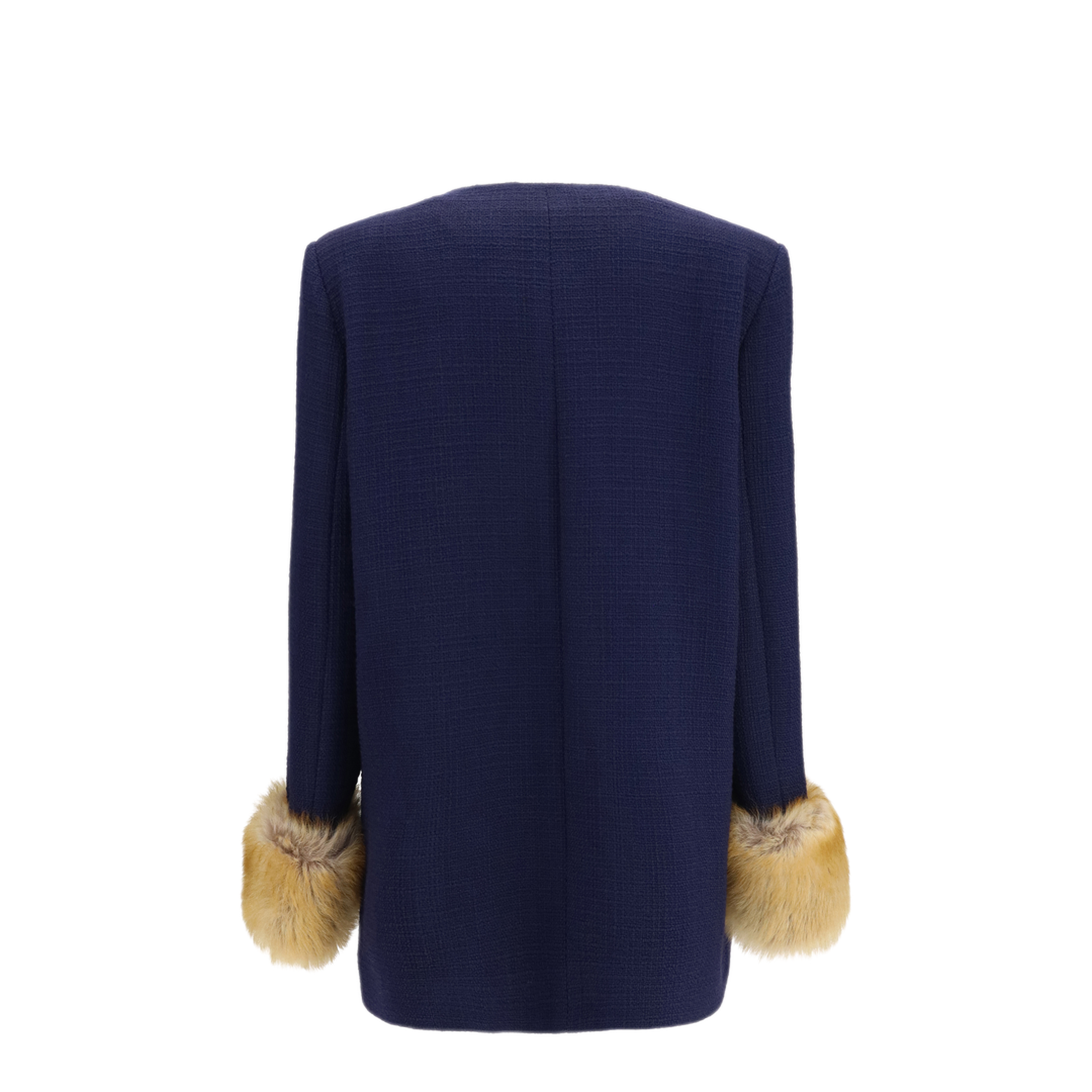 MAYFEYR - Valentino - Wool Tweed Caban Coat - 9B3CJH3790YYSY